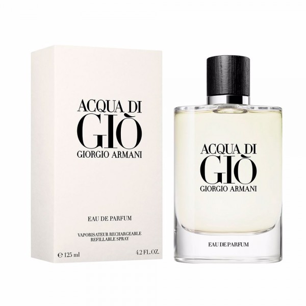 Armani Acqua di Gio Pour Homme Refillable Eau de Parfum 125 ml Armani Acqua di Gio Pour Homme Refillable Eau de Parfum 125 ml