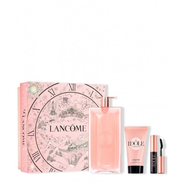 Lancôme Idôle 100ml Edp + Bodylotion + Mini Lipstick Geschenkset