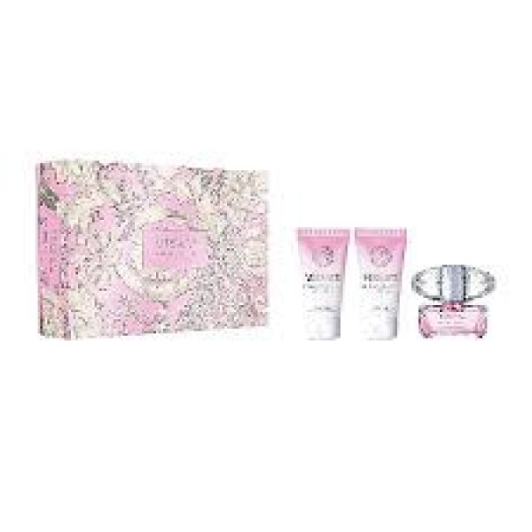 Versace Bright Crystal 50ml Edt + Showergel + Bodylotion Geschenkset