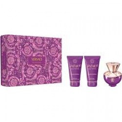 Versace Dylan Purple Pour Femme 50ml Edp + Bodylotion + Showergel Geschenkset