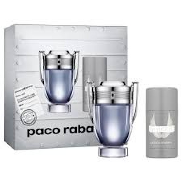 Rabanne Invictus 100ml Edt + Deostick Geschenkset