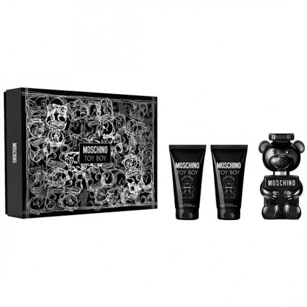 Moschino Toy Boy 50ml Edp + Body&Showergel + Afstershavebalm Geschenkset