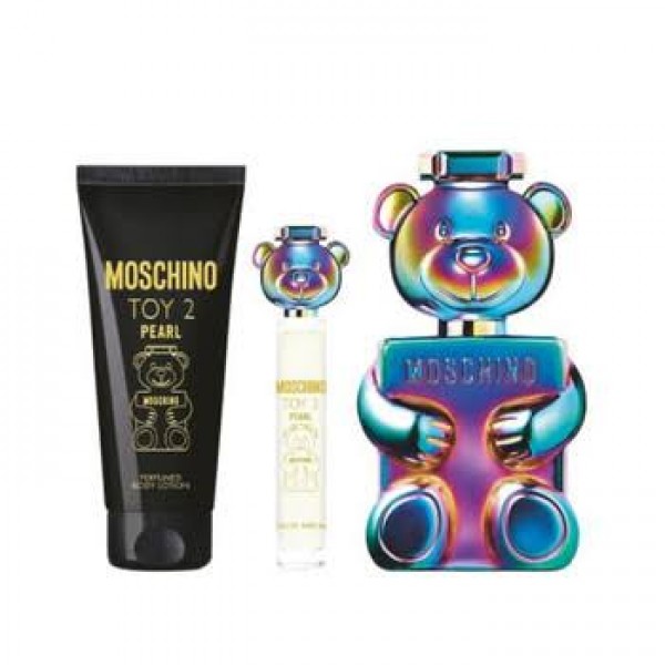 Moschino Toy 2 Pearl 100ml Edp + Bodylotion + 10ml Edp Spray Geschenkset Moschino Toy 2 Pearl 100ml Edp + Bodylotion + 10ml Edp Spray Geschenkset