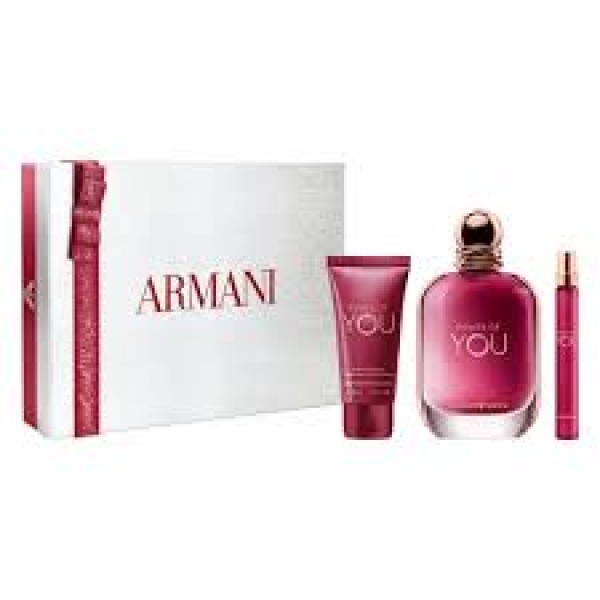 Armani Power Of You 90ml Edp + 10ml Edp Spray + 50ml Bodylotion Geschenkset