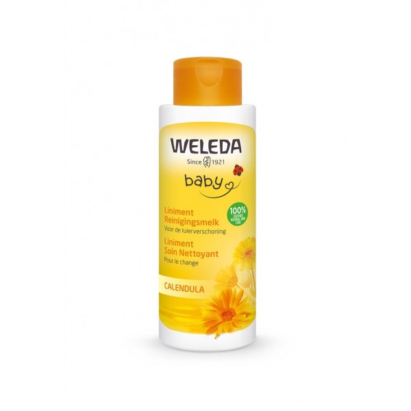 Weleda Calendula Liniment Reinigingsmelk Cosmetica 400 ml