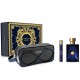 Versace Dylan Blue 100ml Edt + 10ml Edt Spray + Pouch Geschenkset