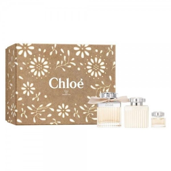 Chloe Chloe 75ml Edp + 5ml Edp + Bodylotion Geschenkset