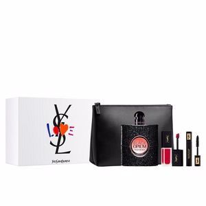 Black Opium 90ml Edp + Bag + Lipstick + Mascara - Y.S.L. set