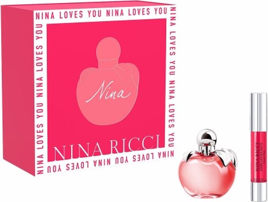 Nina 50ml Edt + Lipstick - Nina Ricci set