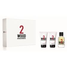 2 Wood 50ml Edt + Body Gel + Showergel - Dsquared2 set